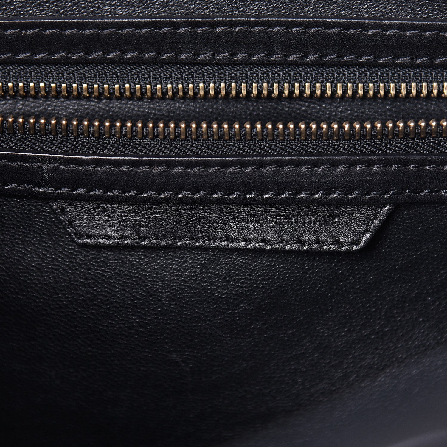 Celine Nubuck Smooth Calfskin Mini Tri-Color Luggage Olive 6 of 23