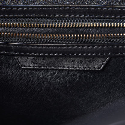 Celine Nubuck Smooth Calfskin Mini Tri-Color Luggage Olive 6 of 23