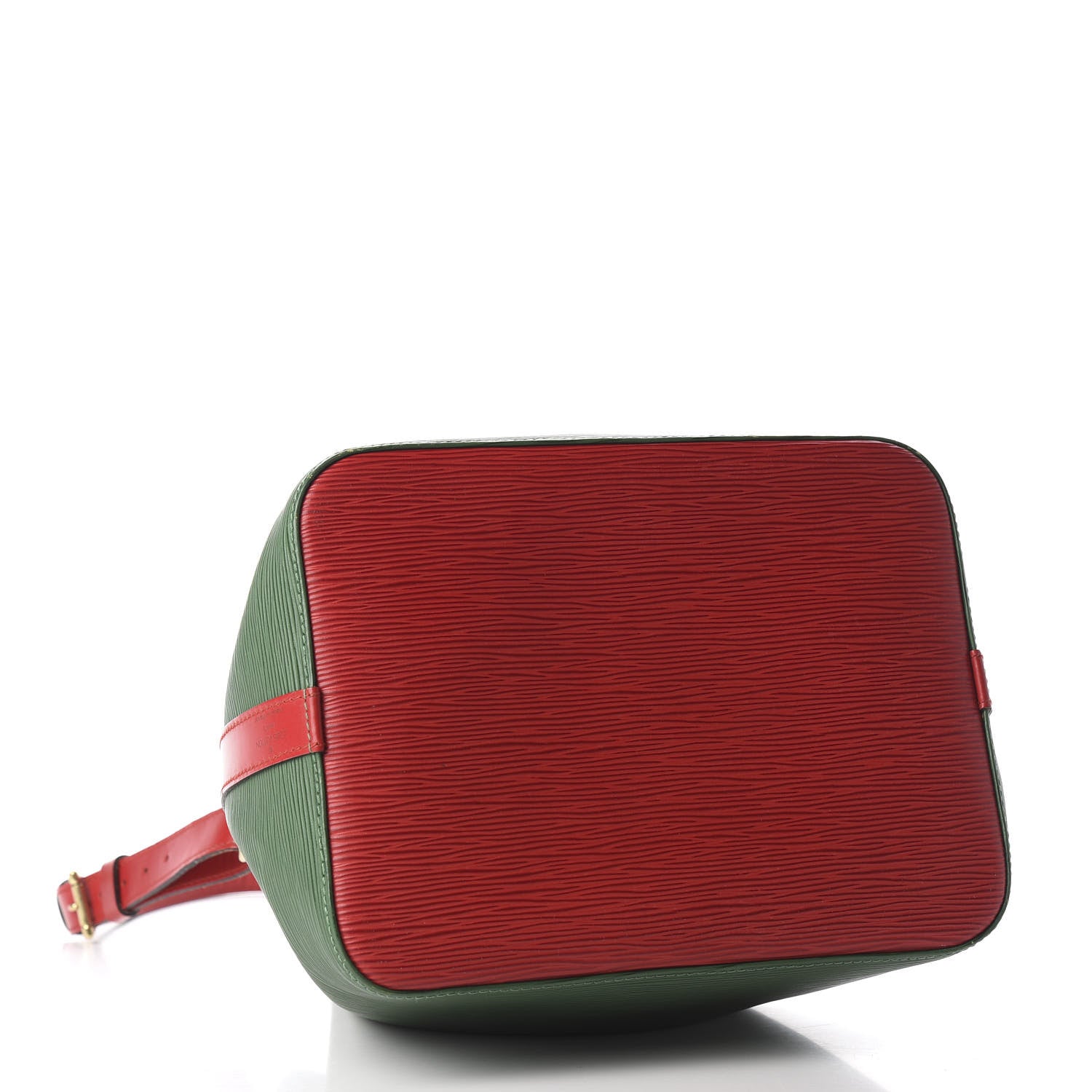 Louis Vuitton Epi Bi-Color Petit Noe Borneo Castillan Red 3 of 9