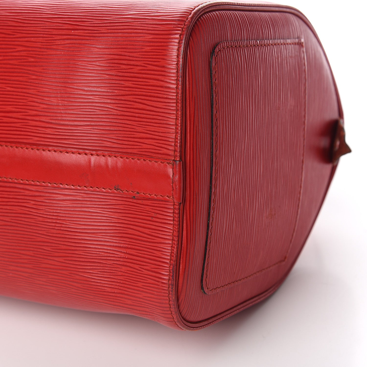 Louis Vuitton Epi Speedy 30 Castillan Red 19 of 20