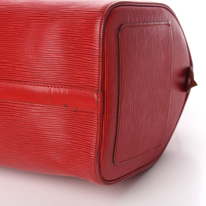 Louis Vuitton Epi Speedy 30 Castillan Red 19 of 20