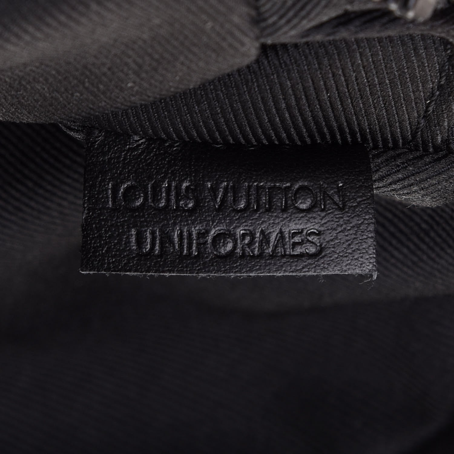 Louis Vuitton Taurillon Monogram Uniformes Solar Ray Soft Pochette Volga Belt Bag Black 8 of 10