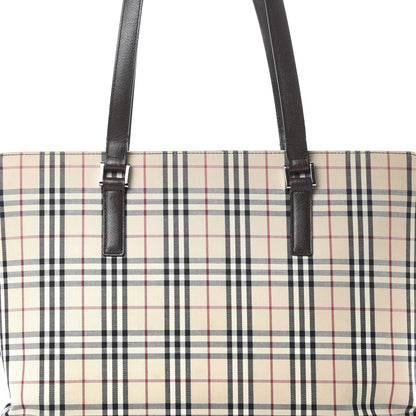 Burberry Vintage Check Tote Black 9 of 23