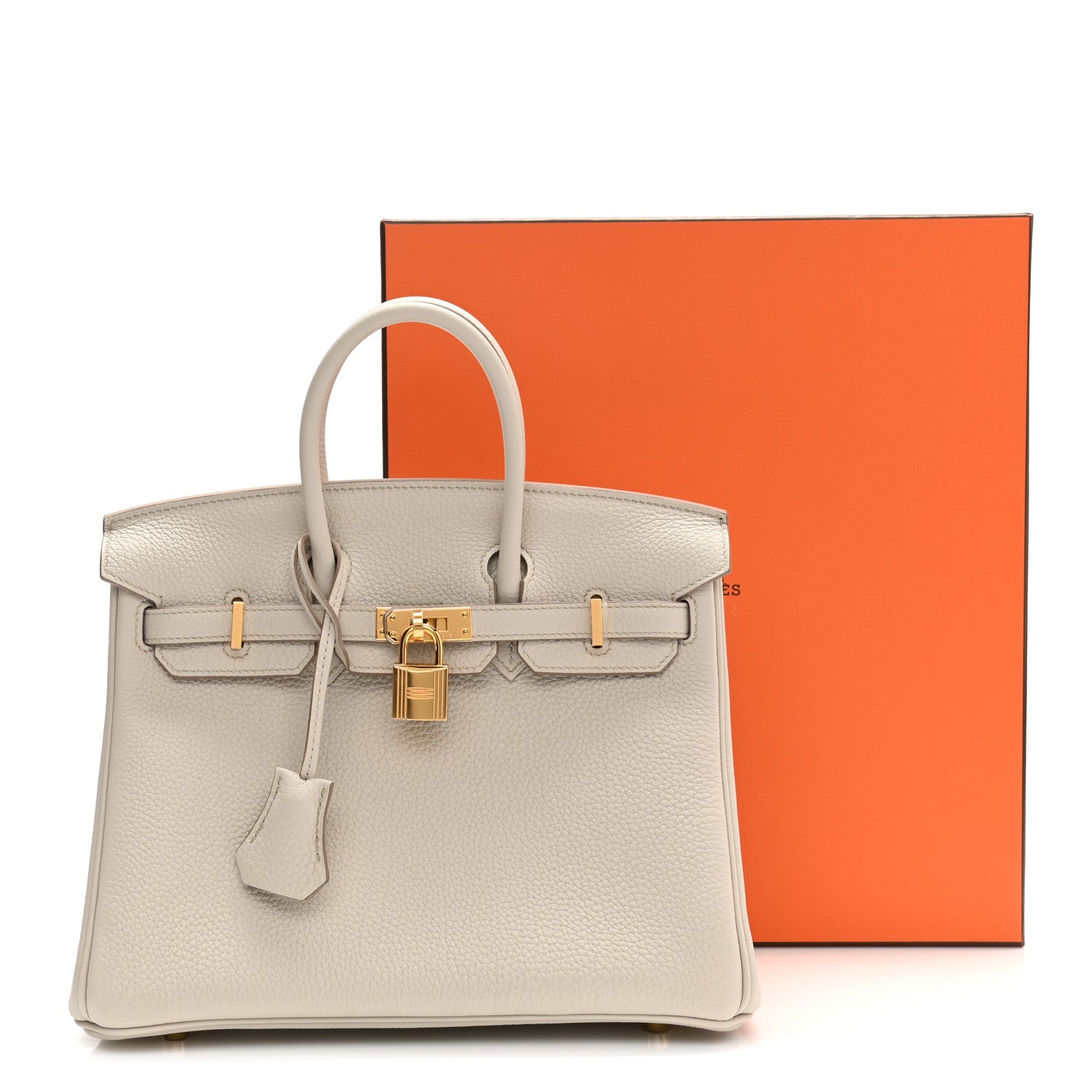 Hermes Togo Birkin 25 Beton 11 of 11