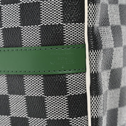 Louis Vuitton Damier Speedy Bandouliere 30 Black White 6 of 9