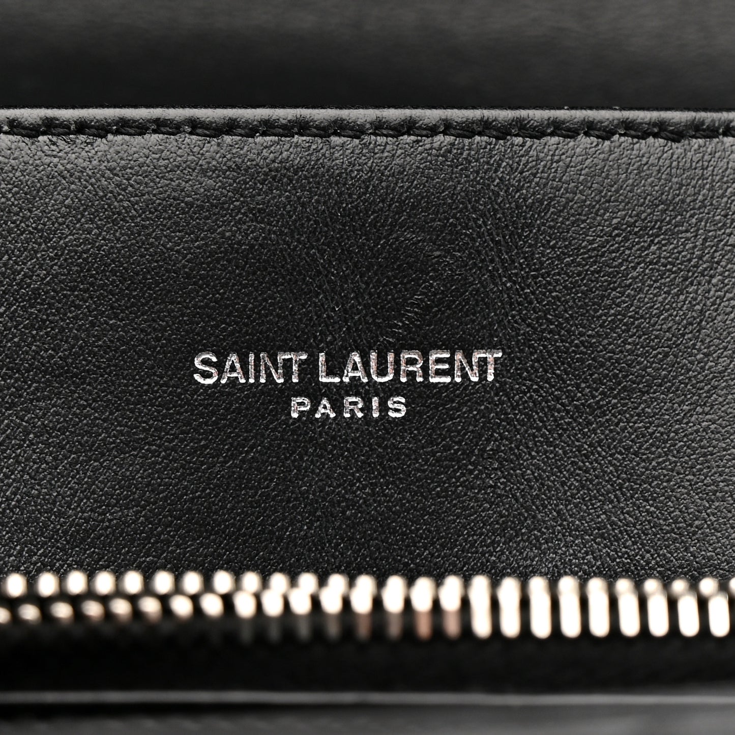Calfskin Y Quilted Monogram Medium Loulou Chain Satchel Black