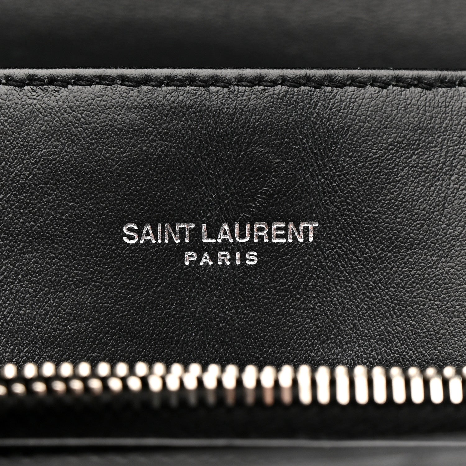 Saint Laurent Calfskin Y Quilted Monogram Medium Loulou Chain Satchel Black 6 of 17