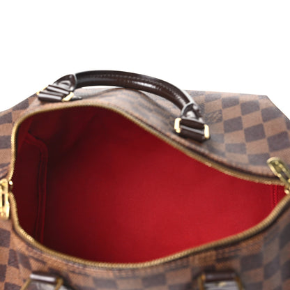 Louis Vuitton Damier Ebene Speedy Bandouliere 30 5 of 10