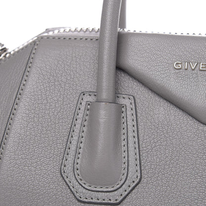 Givenchy Sugar Goatskin Small Antigona Pearl Grey 14 of 15