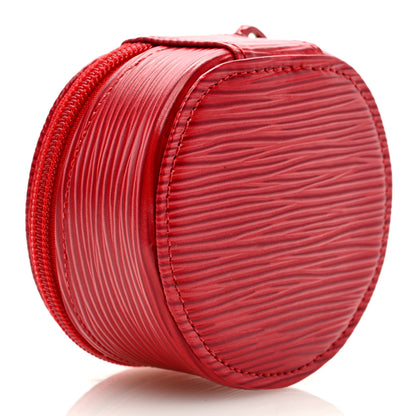 Louis Vuitton Epi Ecrin Bijoux 8cm Jewelry Box Red 3 of 6