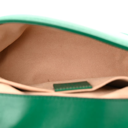 Gucci Calfskin Matelasse Mini GG Marmont Shoulder Bag Emerald Green 5 of 10