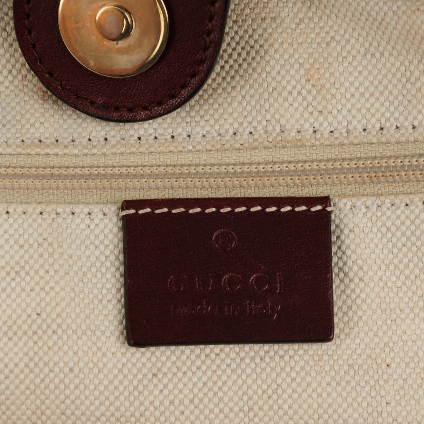 Monogram Cabinato Large Sukey Tote Brown
