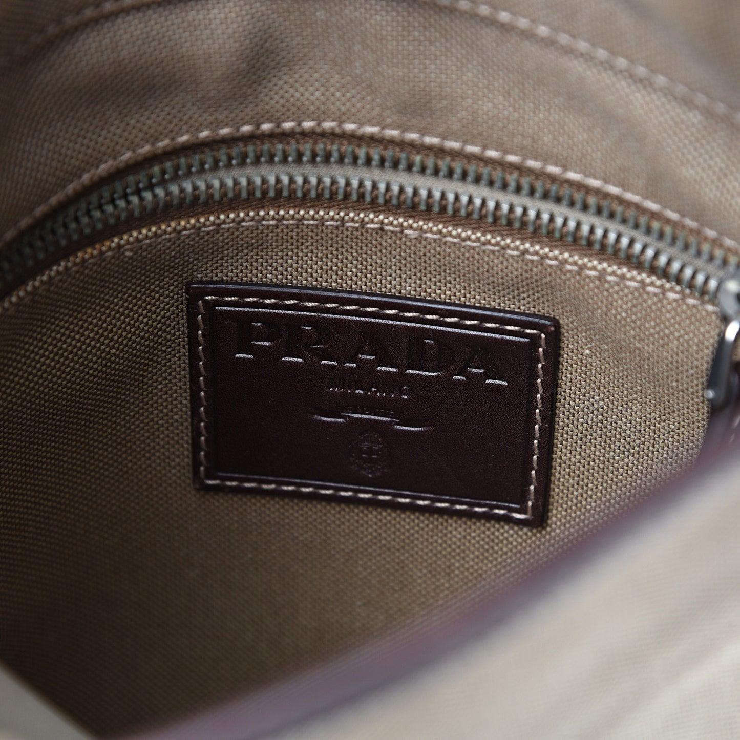 Jacquard Logo Crossbody Corda Bruciato