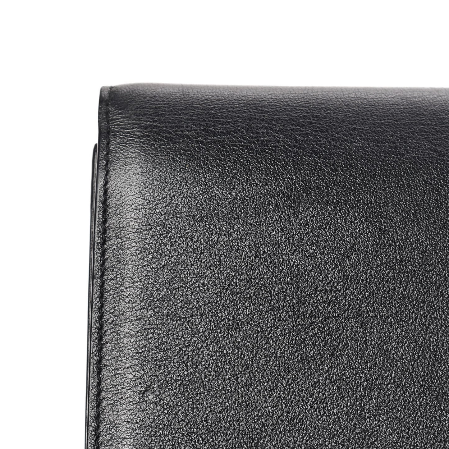 Calfskin Monogram Large Belle De Jour Clutch Black