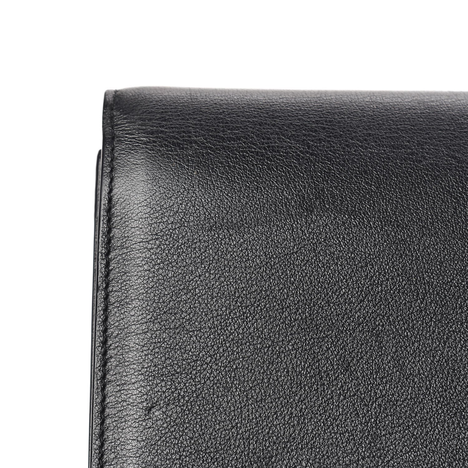 Saint Laurent Calfskin Monogram Large Belle De Jour Clutch Black 8 of 21