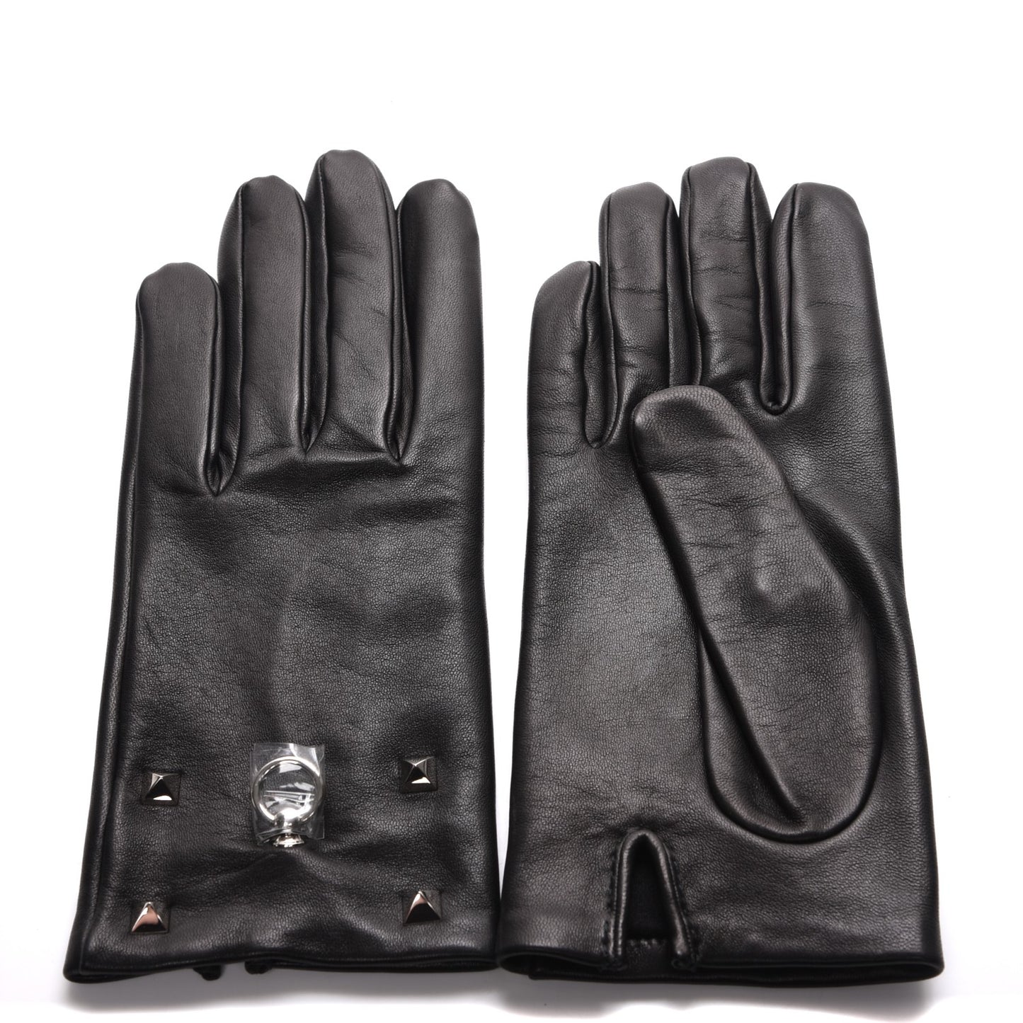 Lambskin Icone Gloves 8 Black