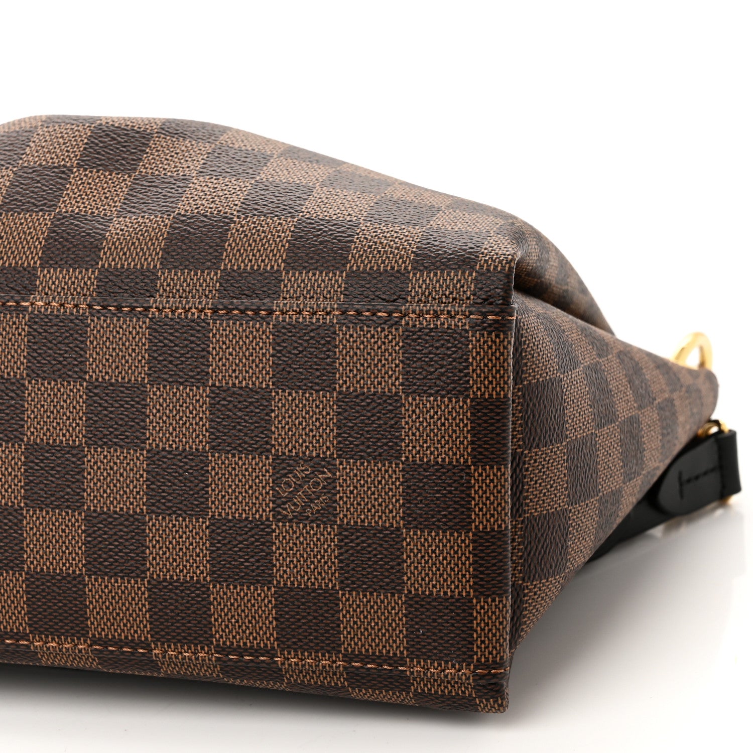 Louis Vuitton Damier Ebene Odeon Tote PM Black 9 of 10