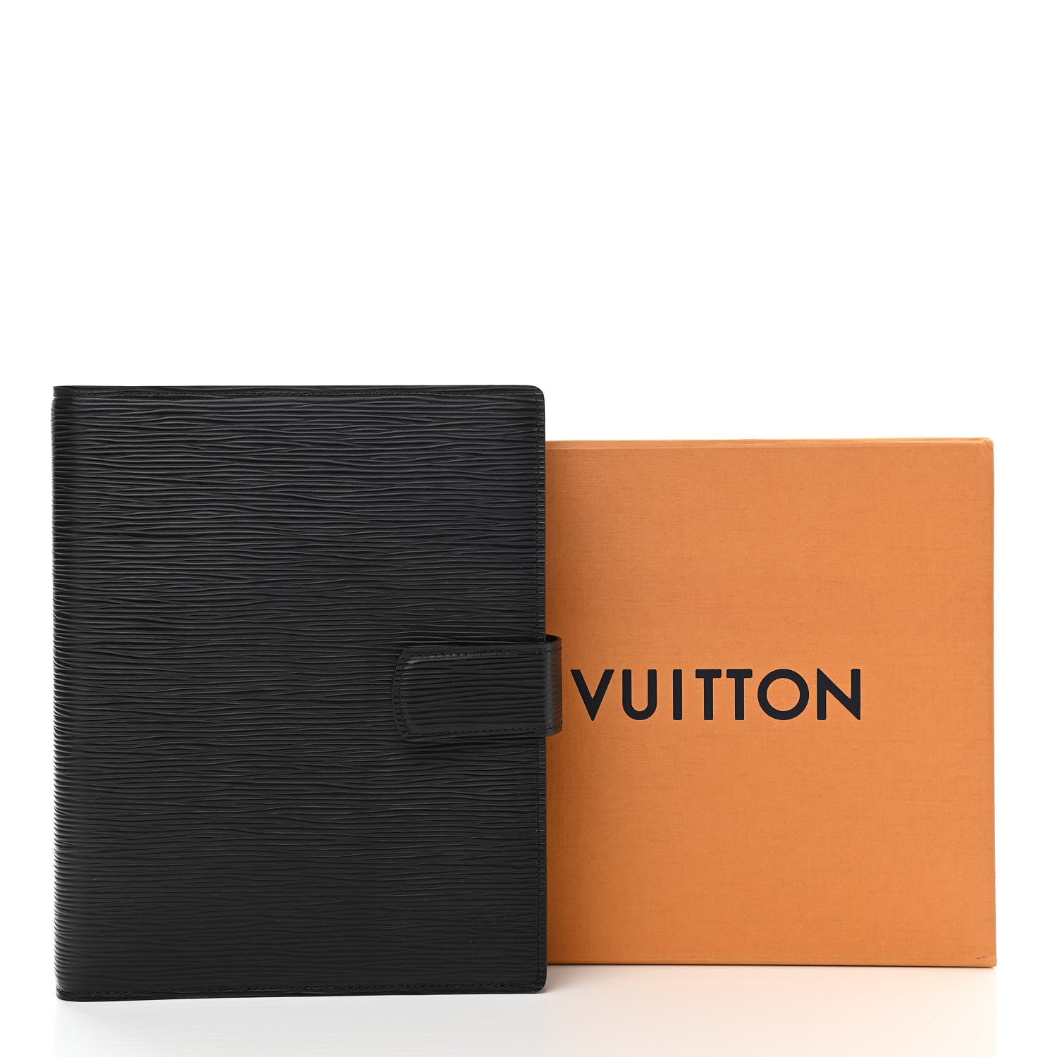Louis Vuitton Epi Large Ring Agenda Cover Black 8 of 8