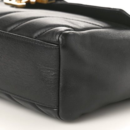 Chanel Calfskin Quilted Chevron In The City Bag Black 10 of 11