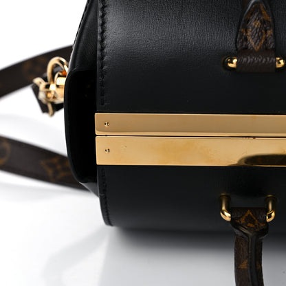 Louis Vuitton Calfskin Monogram Speedy Doctor 25 Black 30 of 33
