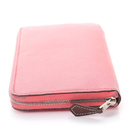 Hermes Epsom Silk'In Wallet Rose Azalee 14 of 15