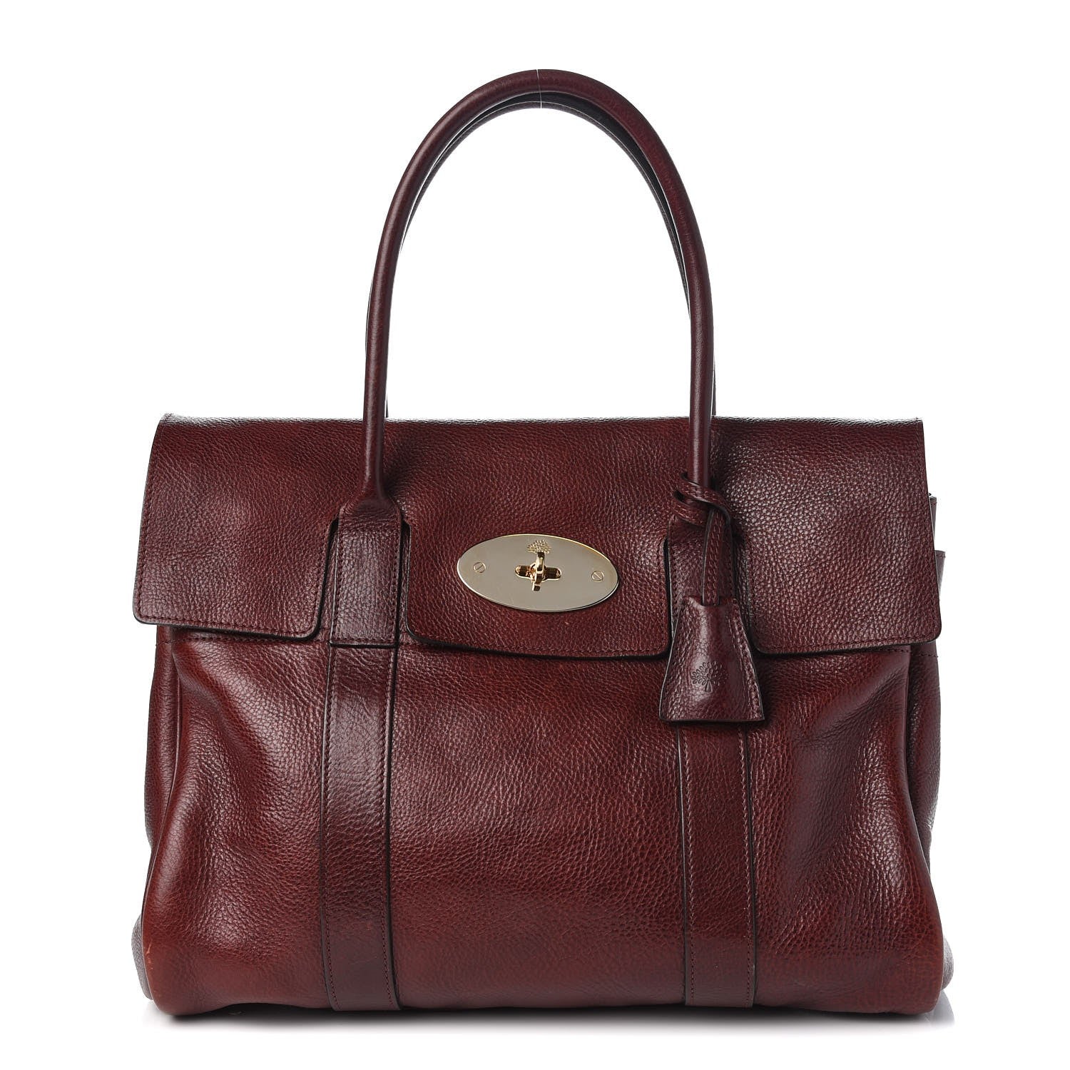 Mulberry Natural Leather Bayswater Oxblood 1 of 11