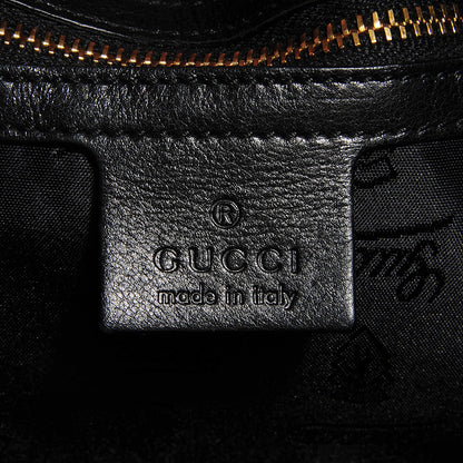 Gucci Patent Medium Hysteria Top Handle Bag Black 6 of 7