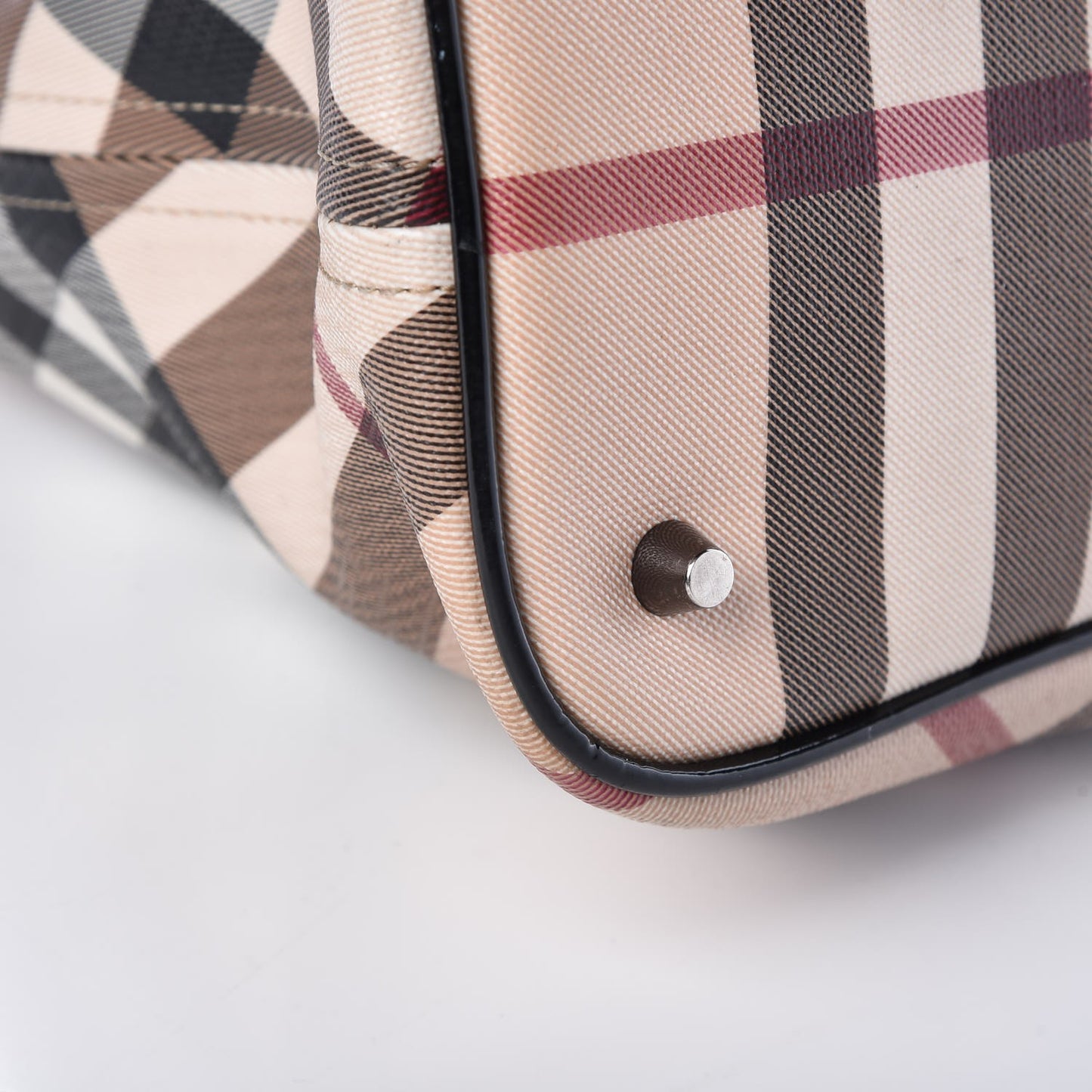 Supernova Check Regent Tote Black