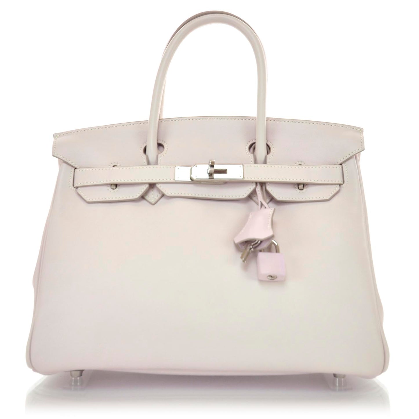 Swift Leather Birkin 30 Rose Dragee