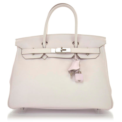 Hermes Swift Leather Birkin 30 Rose Dragee 1 of 10