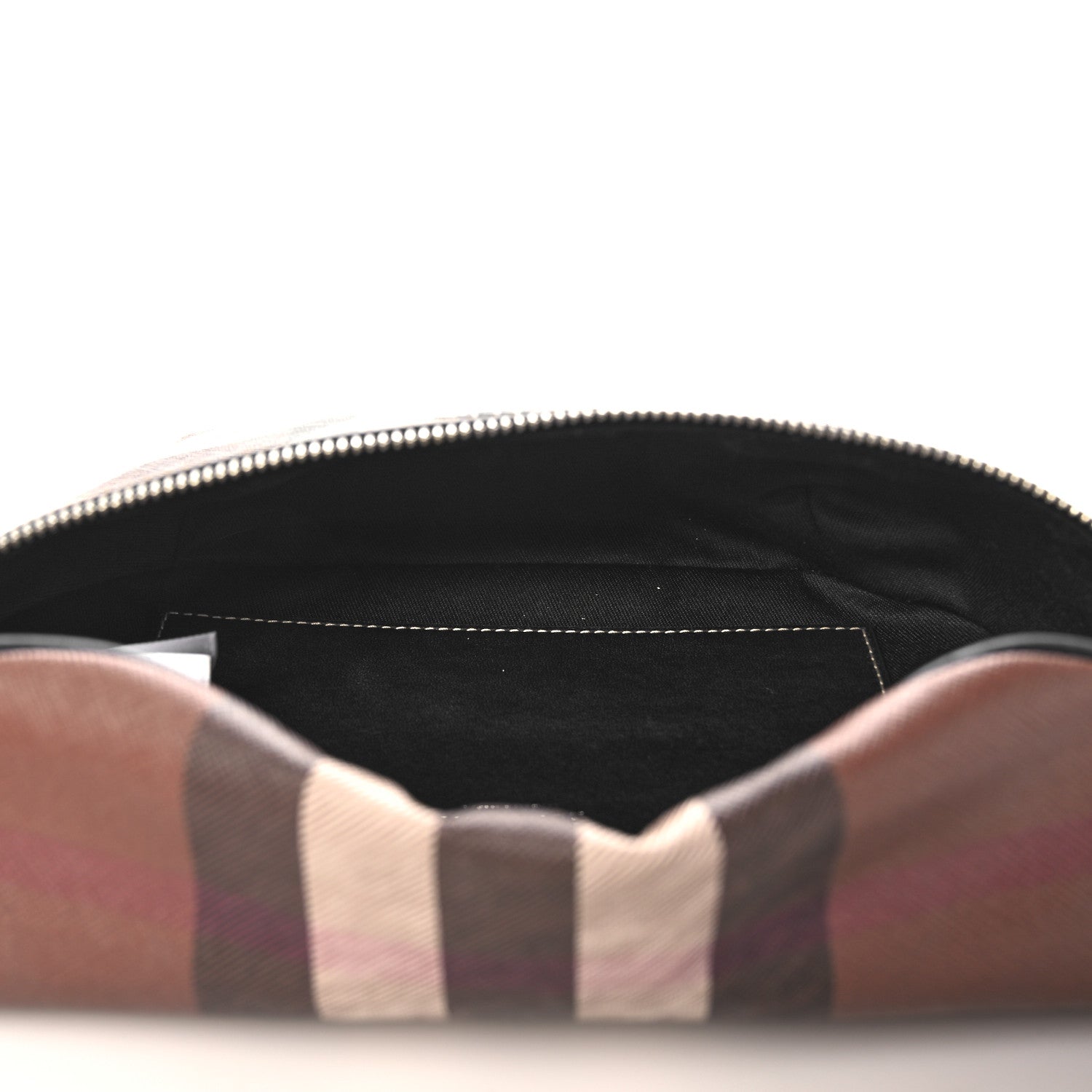 Burberry E-canvas Check Bum Bag Dark Birch Brown 5 of 11