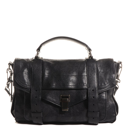 Proenza Schouler Lambskin Medium PS1 Satchel Black 1 of 13