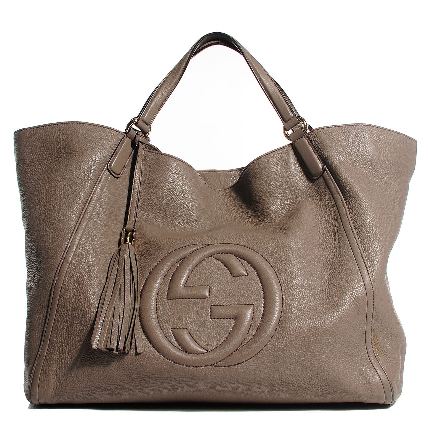 Cellarius Calfskin Large Soho Shoulder Bag New Fango