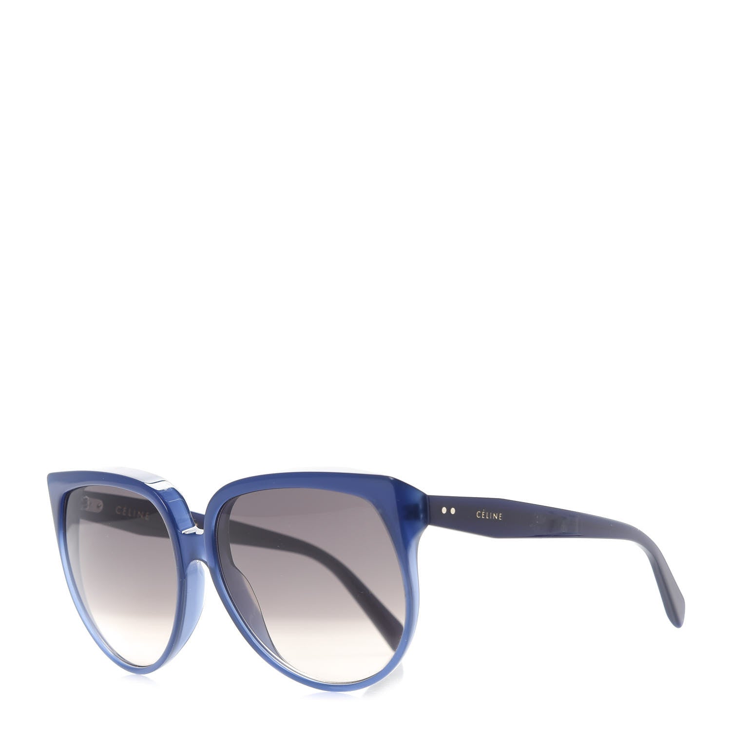 Celine Acetate Oversized Sunglasses CL400481 Blue 1 of 6