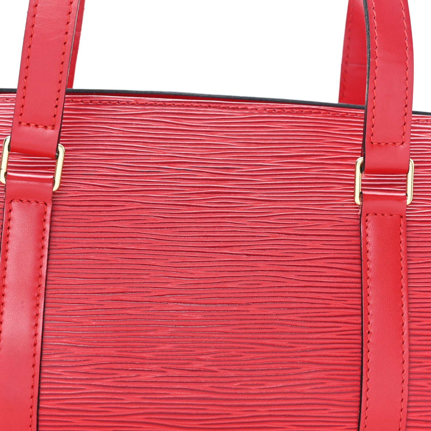 Louis Vuitton Epi Soufflot Castillan Red 8 of 10