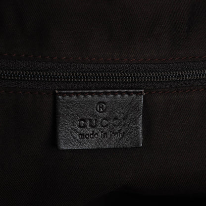 Gucci Crystal Monogram Medium Web Tote Brown 6 of 8