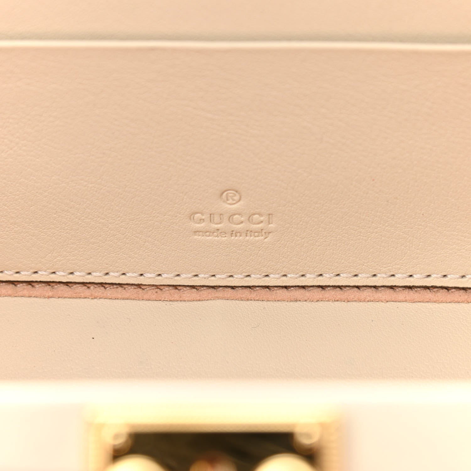 Gucci Vitello Eclipse Mini Interlocking G Shoulder Bag Mystic White Hibiscus Red 6 of 13