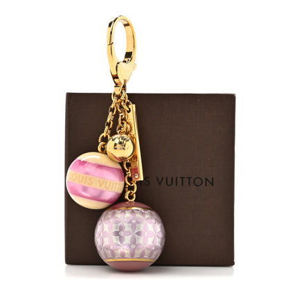 Louis Vuitton Mini Lin Croisette Bag Charm Violet 4 of 4