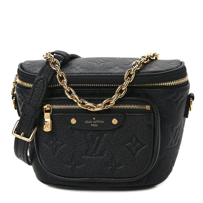 Louis Vuitton Empreinte Mini Bumbag Black 1 of 9