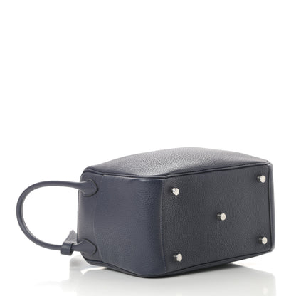 Hermes Taurillon Clemence Lindy 26 Bleu Nuit 4 of 13