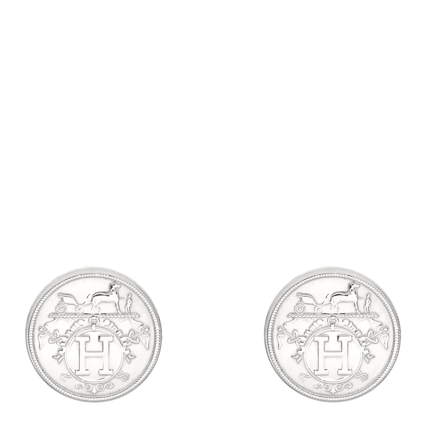 Sterling Silver TPM Ex-Libris Earrings