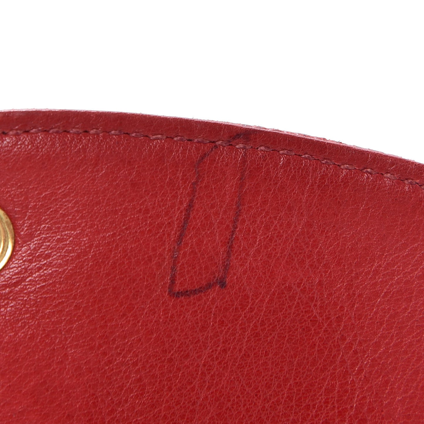 Caviar Timeless CC Compact French Wallet Red