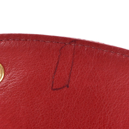 Chanel Caviar Timeless CC Compact French Wallet Red 9 of 9
