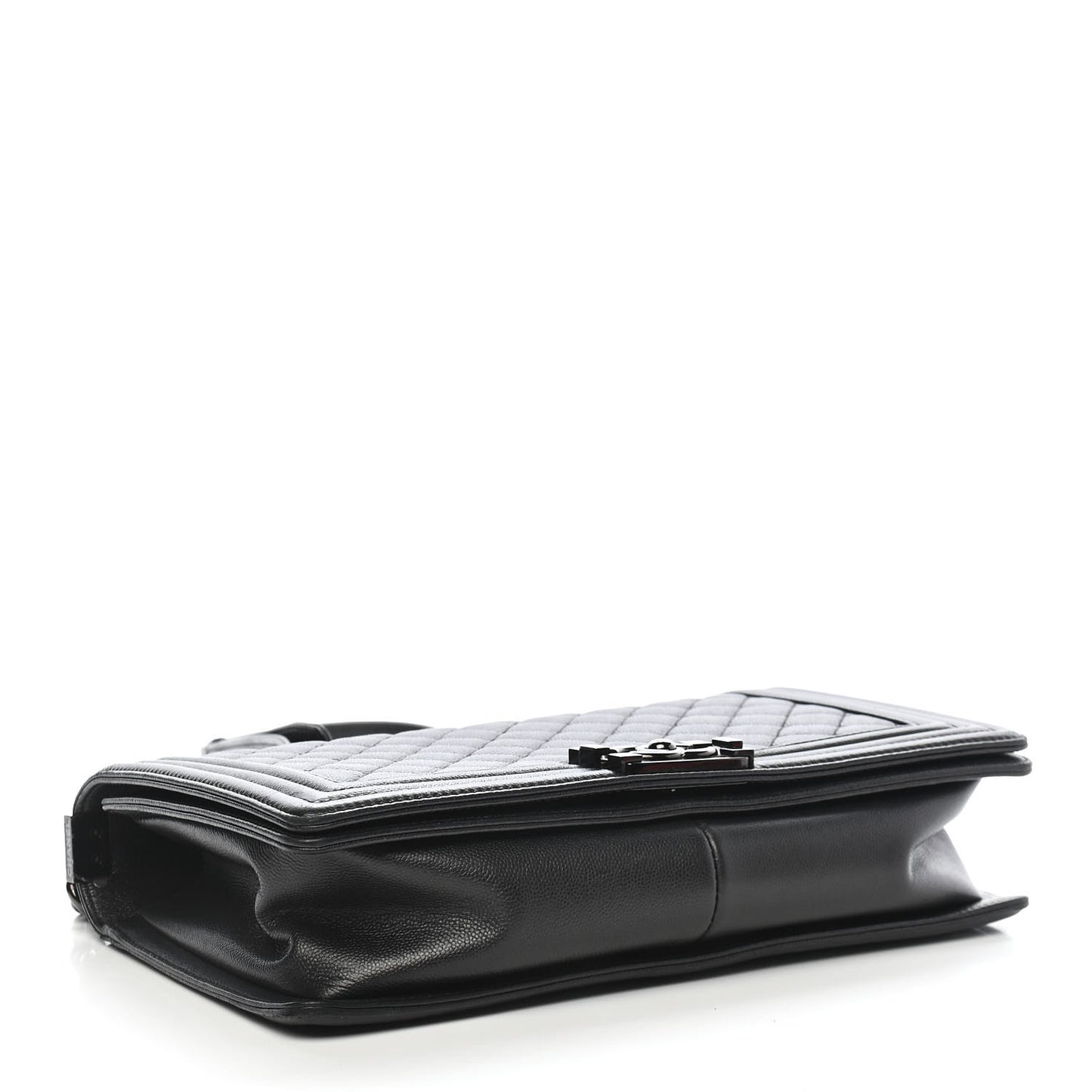 Caviar Quilted New Medium Boy Flap So Black