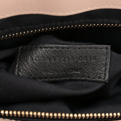 Saint Laurent Calfskin Y Quilted Monogram Medium Loulou Chain Satchel Light Natural 7 of 13
