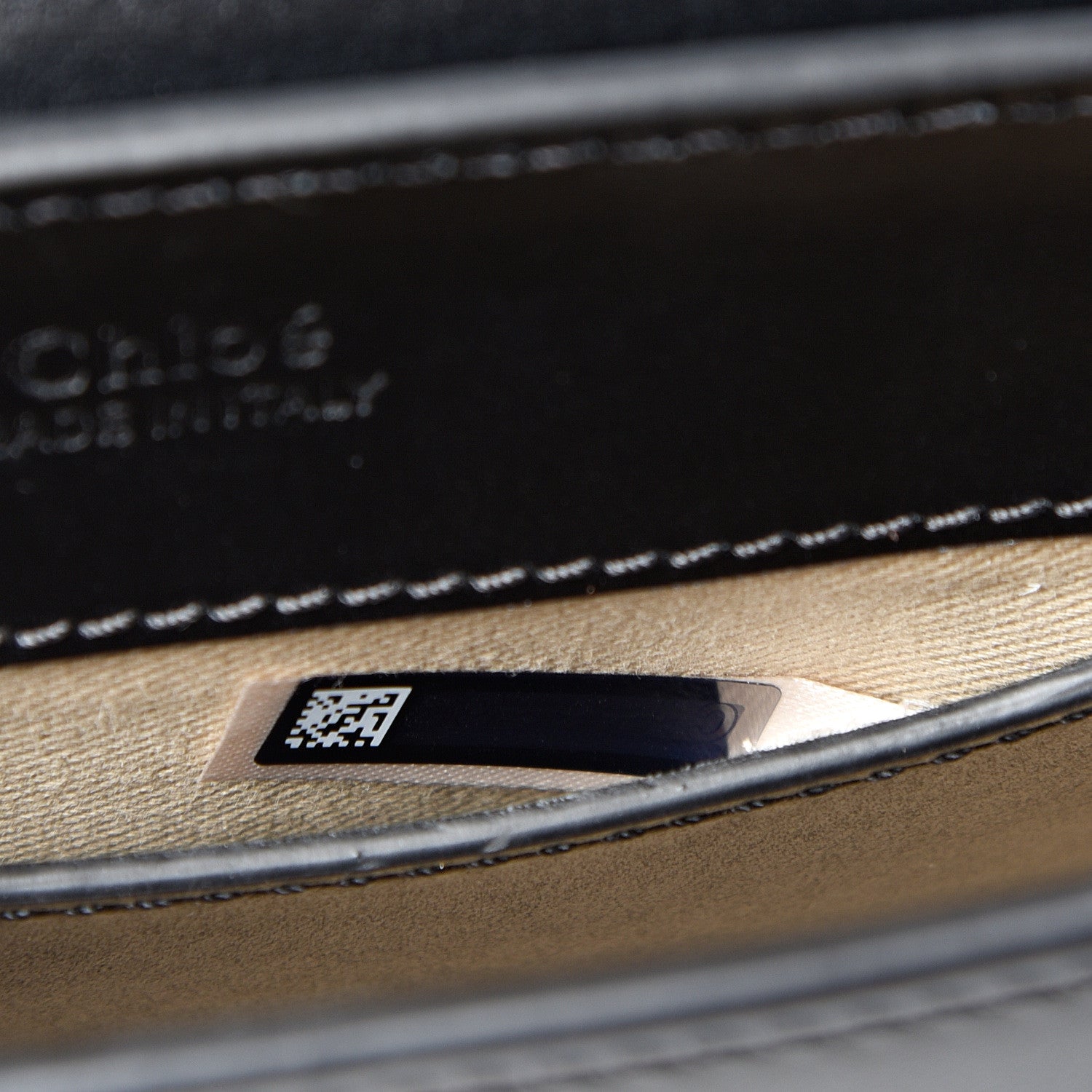 Chloe Calfskin Suede C Belt Bag Black 8 of 9