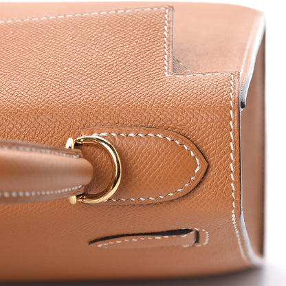 Hermes Epsom Kelly Sellier 28 Toffee 9 of 37