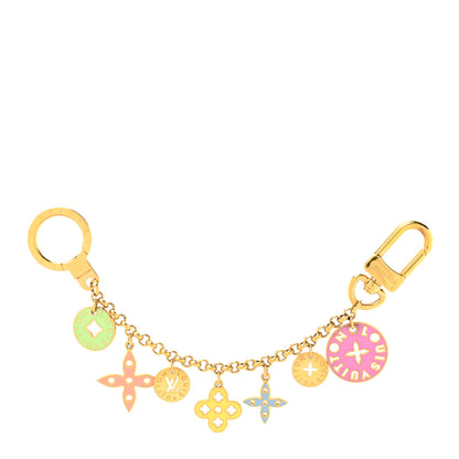 Louis Vuitton Enamel Looping Key Chain Bag Charm Multicolor 1 of 4