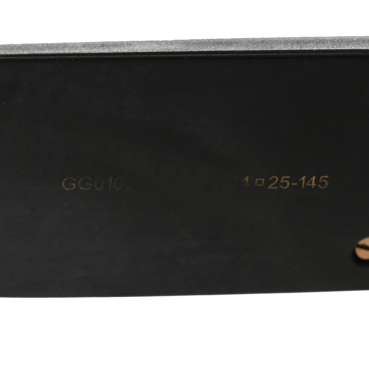 Square Frame Glitter GG0102S Sunglasses Black