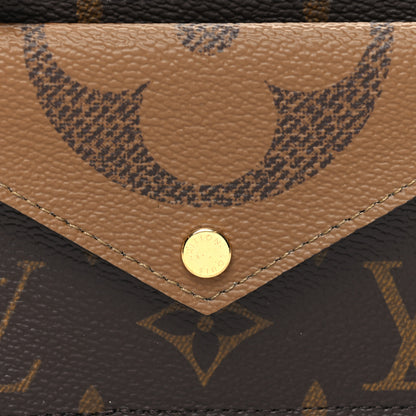 Louis Vuitton Reverse Monogram Recto Verso Card Holder Brown 7 of 8